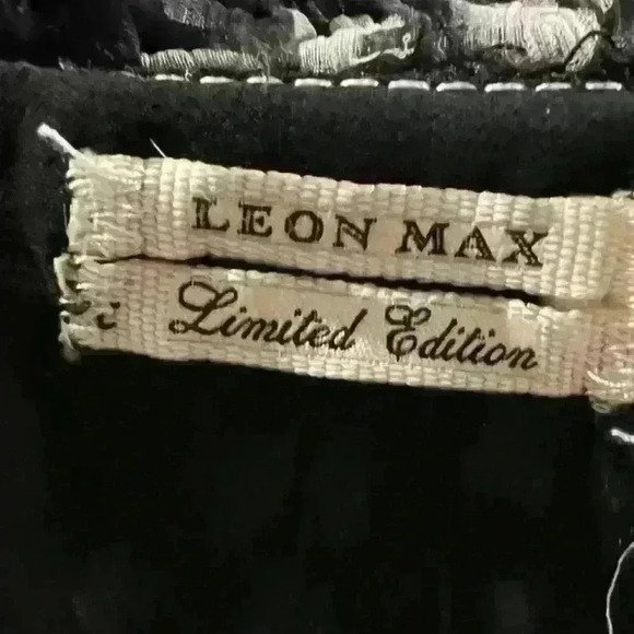 Leon max limited edition 100% silk Cocktail Chiffon dress size 4 Black White y2k - Picture 7 of 7